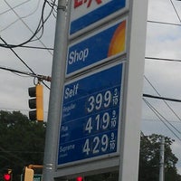 Photo taken at Exxon by Erica K. on 9/14/2012