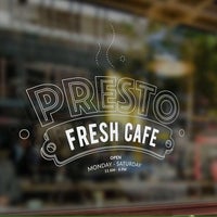 รูปภาพถ่ายที่ Presto Fresh Cafe โดย Presto Fresh Cafe เมื่อ 11/15/2016