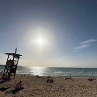 Photo taken at Palma Beach by Erik M. on 10/23/2022