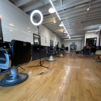 Photo taken at Garrison&amp;#39;s by the park Barbershop by Mark M. on 4/26/2022