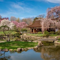 Photo taken at Shofuso Japanese House and Garden by アミン パ. on 4/10/2024