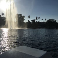Photo taken at Echo Park Boathouse by Judielle R. on 8/17/2017