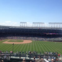 Photo taken at Wrigley Rooftops 3639 by Jason G. on 5/8/2013
