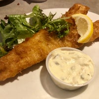 Photo taken at go fish! a british fish + chip shop by ZenFoodster on 9/3/2018