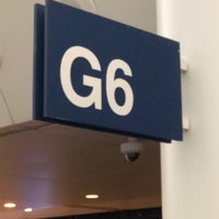 Photo taken at Gate G6A by John R. on 10/19/2018