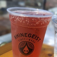 Photo taken at Rhinegeist Rooftop Bar by Sean R. on 3/27/2021