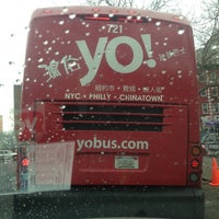Photo taken at Yo! Bus - Pike St &amp;amp; E Broadway by Simon F. on 1/11/2013
