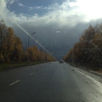 Photo taken at Ильинское шоссе by Кирилл on 10/10/2012