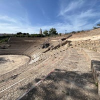 Photo taken at Amphithéatre Romain de Carthage by Drake A. on 5/30/2022