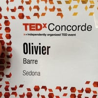 Photo taken at TEDxConcorde by Olivier B. on 1/28/2012