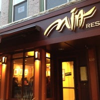 Photo taken at Mia Restaurant by Gina R. on 10/29/2011