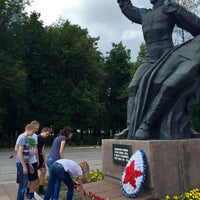 Photo taken at Памятник комсомольцам Орловщины by Svetlana on 6/22/2015