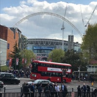 Photo taken at Wembley by Matt L. on 4/22/2017