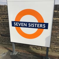 Photo taken at Seven Sisters London Underground Station by Matt L. on 3/11/2017