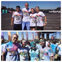 Photo taken at The Color Run by melissa t. on 3/16/2014