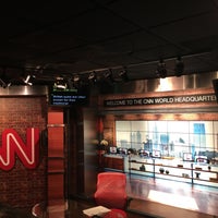 Photo taken at Inside CNN Studio Tour by melissa t. on 4/16/2018