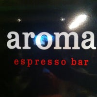 Photo taken at aroma espresso bar by Alex on 4/19/2013