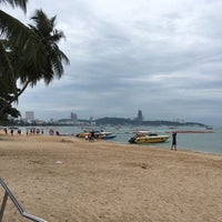 Photo taken at Pattaya Beach by Young Hyo S. on 1/8/2017