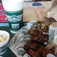 Photo taken at Wingstop by Kenny M. on 4/15/2014