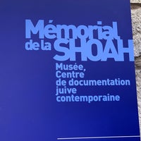 Photo taken at Mémorial de la Shoah by GreatStoneFace A. on 9/17/2019