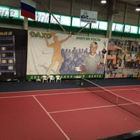 Photo taken at Детский Теннисный Центр by Igor G. on 11/26/2012