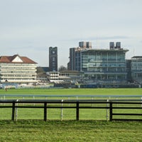 Photo taken at York Racecourse by Nick H. on 11/20/2022