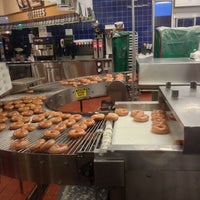 Photo taken at Krispy Kreme Doughnuts by Ted A. on 4/29/2013