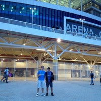 Photo taken at Arena do Grêmio by Vinny C. on 5/1/2013