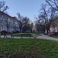 Photo taken at Park Thákurova by Katarína on 3/6/2024