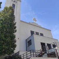 Photo taken at Kostel Českobratrské církve evangelické v Praze 5 Smíchově by Katarína on 5/8/2023