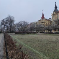 Photo taken at Sady bratří Čapků by Katarína on 1/30/2024