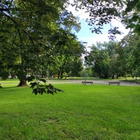 Photo taken at Park Generála Lázaro Cárdenase by Katarína on 9/10/2022