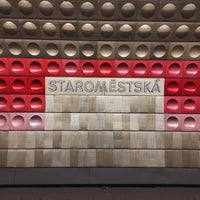 Photo taken at Metro =A= Staroměstská by Katarína on 5/1/2023