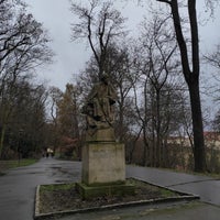 Photo taken at Jaroslav Vrchlický Statue by Katarína on 1/15/2023