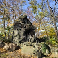 Photo taken at Monument of Julius Zeyer by Katarína on 10/28/2022
