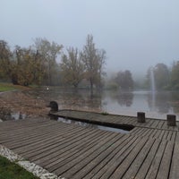 Photo taken at Rudolfův rybník by Katarína on 10/29/2022