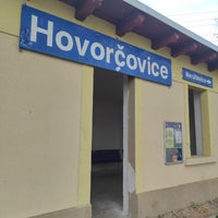Photo taken at Železniční zastávka Hovorčovice by Katarína on 9/1/2023