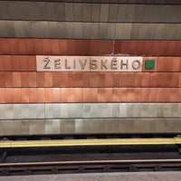 Photo taken at Metro =A= Želivského by Katarína on 8/28/2023