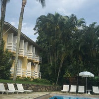 Photo taken at Hotel Canoa Barra do Una by Solange R. on 11/19/2015