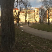 Photo taken at Bruno-Kreisky-Park by Karolina J. on 12/11/2016