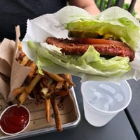 Photo taken at BurgerFi by hector t. on 4/22/2018