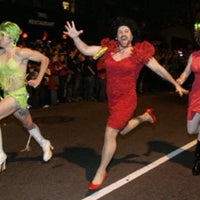 Photo taken at 27th Annual High Heel Race by Miguel A. on 10/29/2013