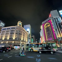 Photo taken at Ginza 4 Intersection by Gilles on 4/21/2024