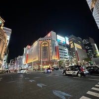 Photo taken at Ginza 4 Intersection by Gilles on 4/10/2024