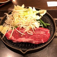 Photo taken at 肉屋の正直な食堂 神田神保町店 by Toshiya M. on 4/14/2019