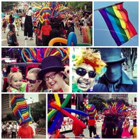 Photo taken at PrideFest by Circus K. on 7/1/2013