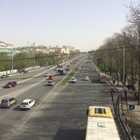 Photo taken at Мост Столетие by PanDashVl . on 5/5/2017