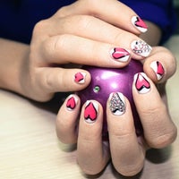 Снимок сделан в Студия ногтевого сериса nails ext. пользователем Regina K. 12/24/2012