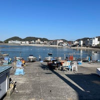 Photo taken at 真名瀬漁港 by ryo h. on 11/3/2021