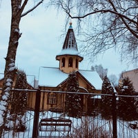 Photo taken at Храм Тихвинской Иконы Божьей Матери by Eva G. on 2/3/2018